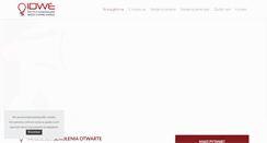 Desktop Screenshot of idwe.pl